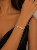 Crystal Line Luxe Bangle