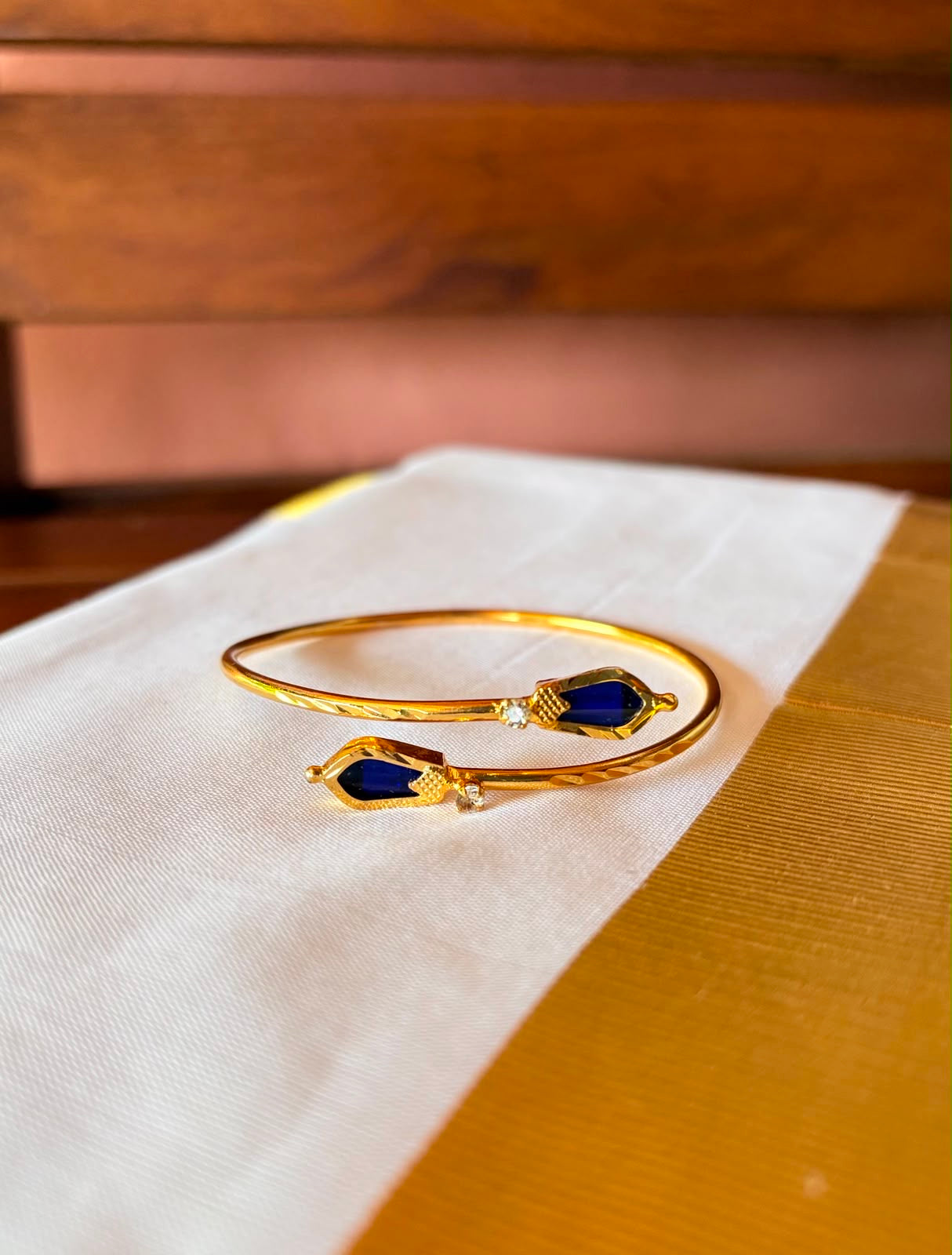 Open cuff bangles