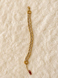 Golden Radiance Layered Bracelet