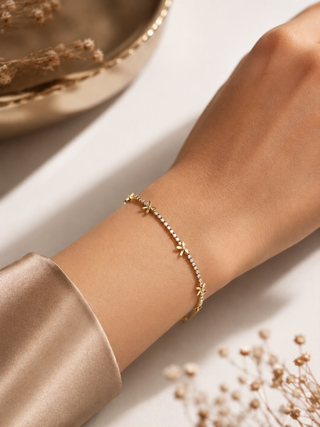 Daisy Sparkle Bracelet