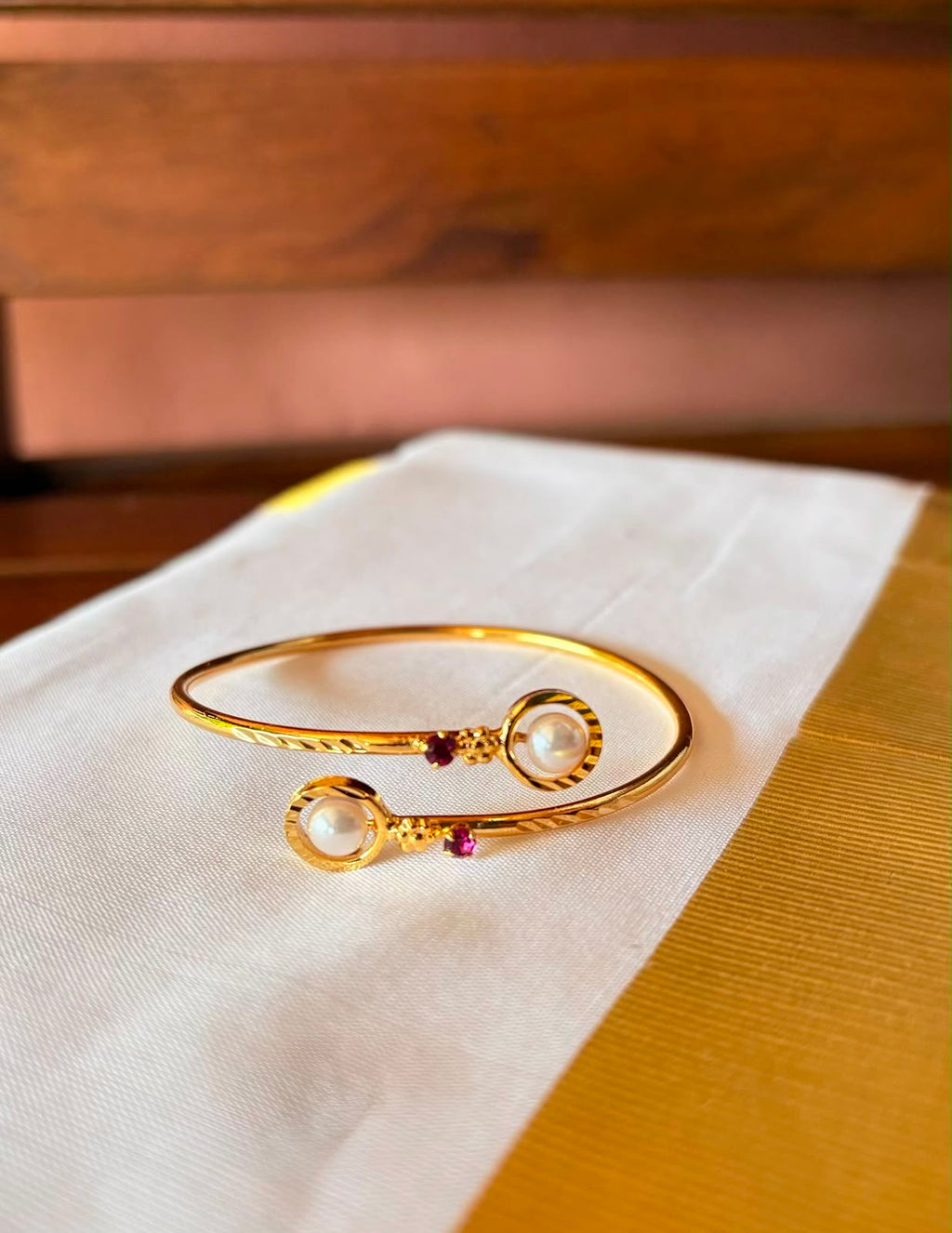 Open cuff bangles