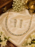 Classic Zircon Necklace Set