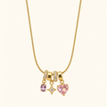 Pink Heart Charm Necklace