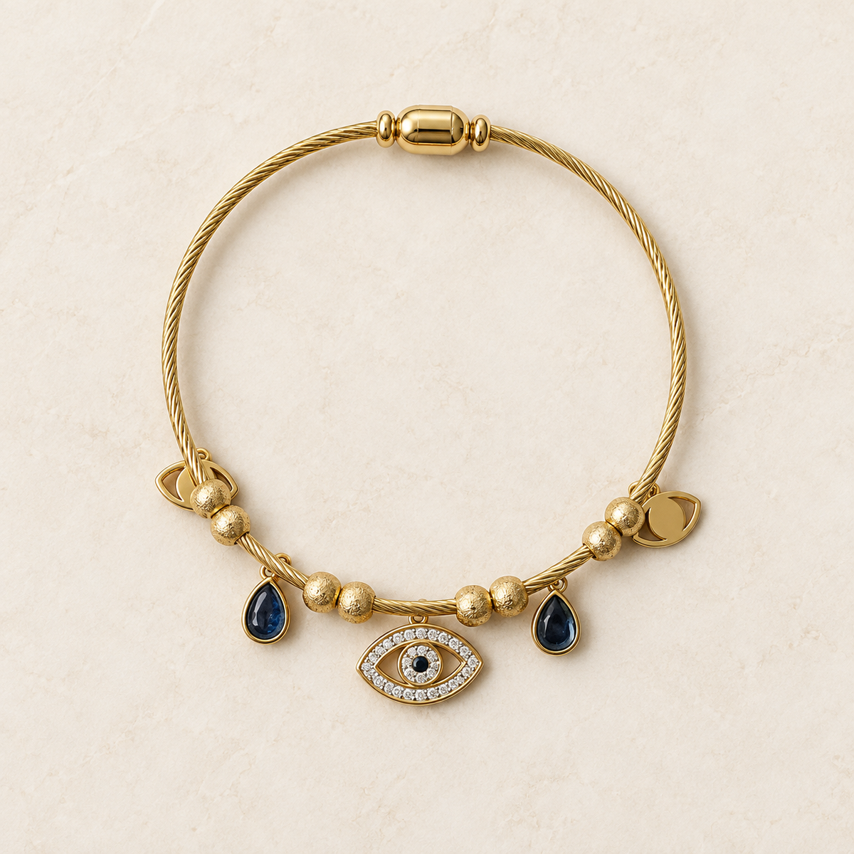 Evil Eye Charm Bracelet