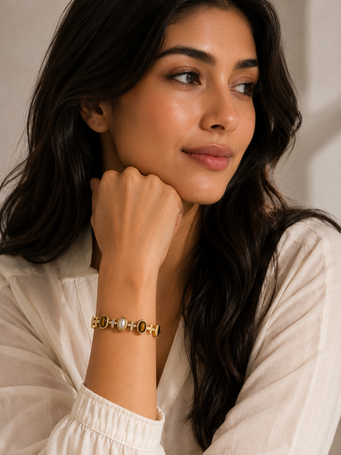 Elegant Stone Bracelet