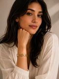 Classic Gold Link Bracelet