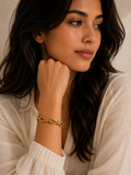Infinity Knot Gold Bracelet