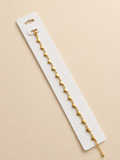 Golden Heart Chain Bracelet