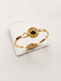 Kids Lucky Charm Heart Bangle