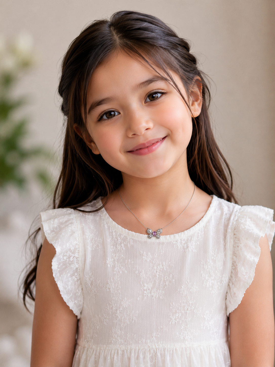 Kids Butterfly Necklace