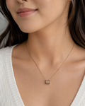 Crystal Trio Pendant Necklace