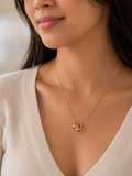 Interlocking Love Knot Necklace