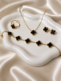 Black Clover Jewelry Set