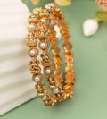 Traditional Lakshmi Pearl Bangles