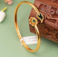 Open cuff bangles