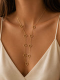 Heart Charm Long Necklace
