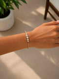 Royal Crystal Cascade Bangle