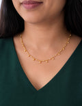 Pearl Drop Minimal Necklace