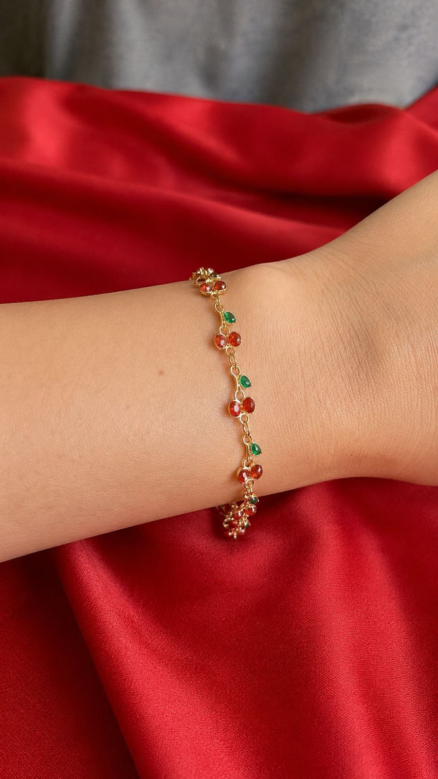 Cherry Charm Bracelet
