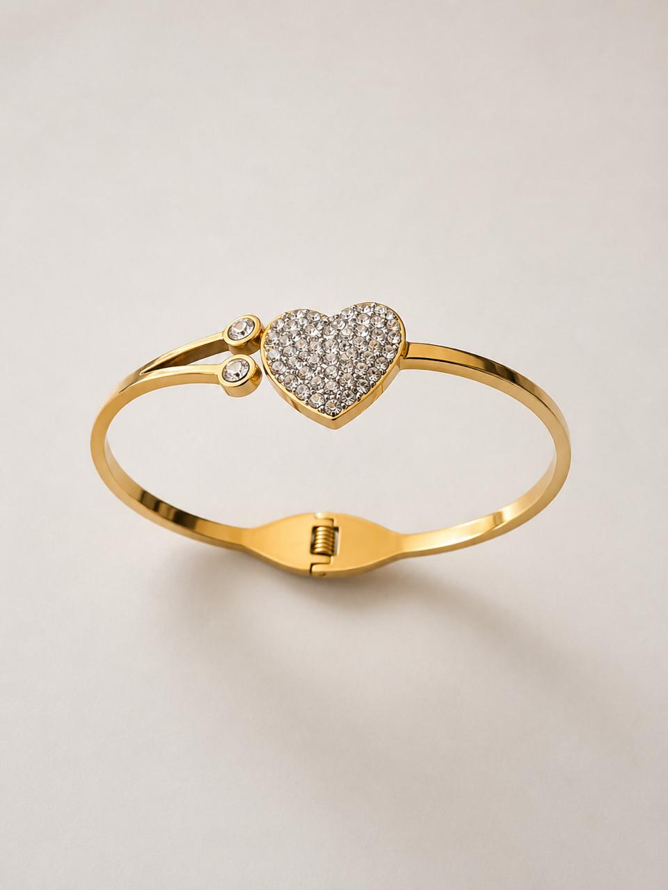 Heart Crystal Bracelet
