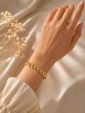 Heart Link Anti-Tarnish Bracelet