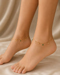 Heart Charm Anti-Tarnish Anklet